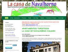 Tablet Screenshot of navalhorno.es